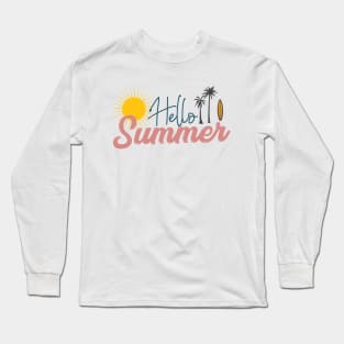 Hello Summer, great Summer Awesome summer T-shirt. Long Sleeve T-Shirt